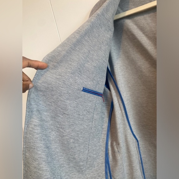 7 DOWNIE ST Voyager Grey Knit Sport Coat in Grey Size 44R NWOT - Picture 5 of 12